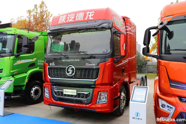 SHACMAN Delong X5000 lightweight version 6X4(10 wheels) single-row fuel cell tractor truck Exterior (3) | 86Trucks