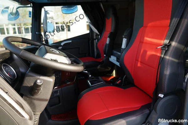 FAW Jiefang Qingdao JH6 Heavy Truck Zhizun Edition 550 hp 6X4(10 wheels) AMT Automatic Tractor Truck Cab (3) | 86Trucks