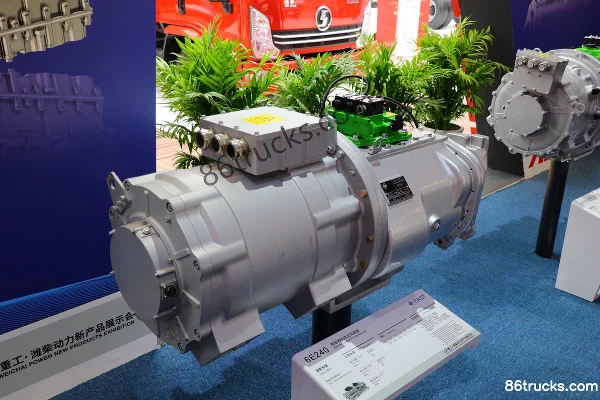 Fast Gear 6E240 6-Speed New Energy Pure Electric Transmission Exterior (2) | 86Trucks