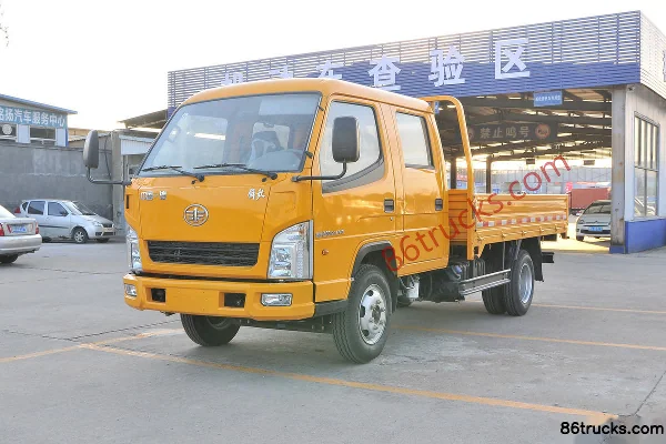 FAW Hongta FAW Jiefang Baling 115 hp 4X2(6 wheels) 2.76m Double Row Flatbed Light Truck (China VI) Exterior (3) | 86Trucks