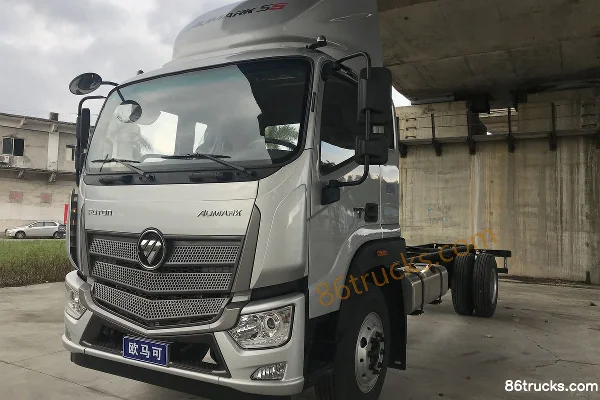 Foton Ouhang R série version haute efficacité Plus 240 ch 4X2(6 roues) camion porteur fourgon 6,8 m Extérieur (3) | 86Trucks