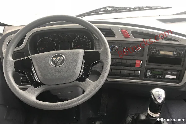 Foton Ouhang R série version haute efficacité Plus 240 ch 4X2(6 roues) camion porteur fourgon 6,8 m Cabine (1) | 86Trucks