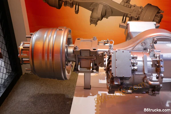 Hande HDE3.5t central motor drive axle Exterior (2) | 86Trucks