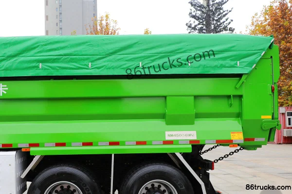 SHACMAN Delong H6000 6X4(10 wheels) 5.6 m Single Row Pure Electric Dump Truck 350.08 kWh Chassis (3) | 86Trucks