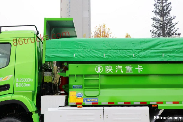 SHACMAN Delong H6000 6X4(10 wheels) 5.6 m Single Row Pure Electric Dump Truck 350.08 kWh Chassis (2) | 86Trucks