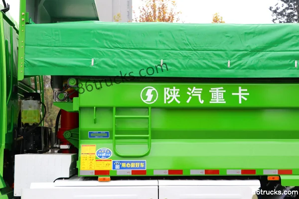 SHACMAN Delong H6000 6X4(10 wheels) 5.6 m Single Row Pure Electric Dump Truck 350.08 kWh Chassis (1) | 86Trucks