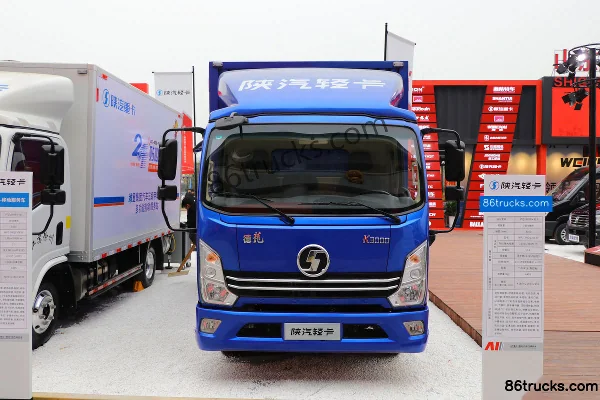 SHACMAN Light Truck Delong K3000 130 hp 4X2(6 wheels) 4.18m Single Row Van Light Truck (Wide Body) Exterior (2) | 86Trucks