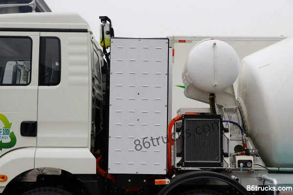 SHACMAN Delong New M3000 8X4(12 wheels) New Energy Concrete Mixer Truck Body (1) | 86Trucks