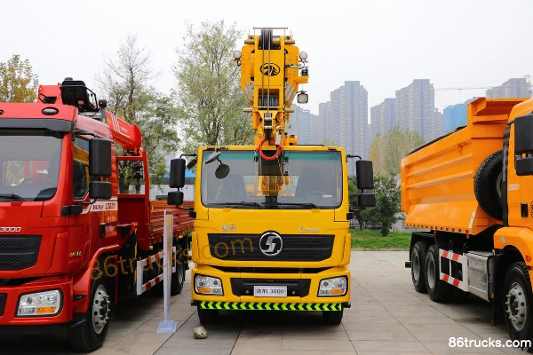 SHACMAN Delong L3000 185 hp 4X2(6 wheels) Truck Crane (Juntong Brand)(JF5171JQZ(JPC120)) Exterior