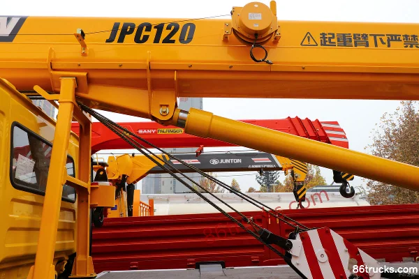 SHACMAN Delong L3000 185 hp 4X2(6 wheels) Truck Crane (Juntong Brand)(JF5171JQZ(JPC120)) Body (3) | 86Trucks