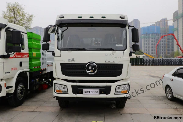 SHACMAN Delong L3000 210 hp 4X2(6 wheels) Compression Refuse Truck (Chusheng Brand) Exterior (2) | 86Trucks