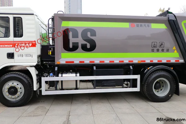 SHACMAN Delong L3000 210 hp 4X2(6 wheels) Compression Refuse Truck (Chusheng Brand) Body (1) | 86Trucks