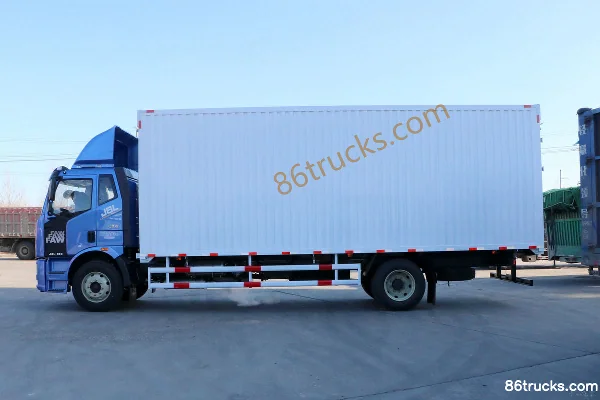 FAW Jiefang J6L camion moyen Zhihui Edition 180 ch 4X2(6 roues) camion porteur fourgon à toit ouvrant 6,8 m Extérieur (3) | 86Trucks