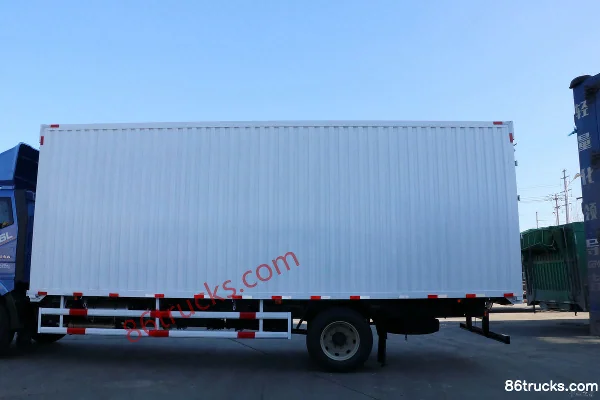 FAW Jiefang J6L camion moyen Zhihui Edition 180 ch 4X2(6 roues) camion porteur fourgon à toit ouvrant 6,8 m Carrosserie (1) | 86Trucks