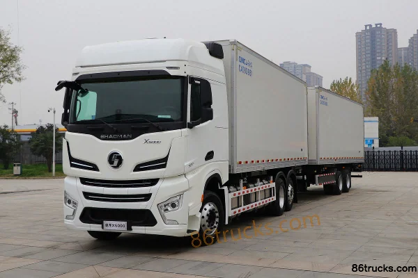 SHACMAN Delong X6000 500 hp 6X2(8 wheels) center-axle train Exterior (3) | 86Trucks