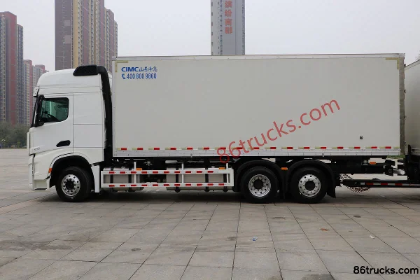 SHACMAN Delong X6000 500 hp 6X2(8 wheels) center-axle train Body (1) | 86Trucks