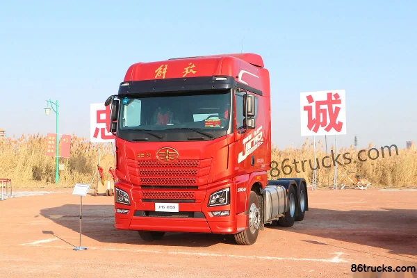 FAW Jiefang Qingdao JH6 Poids lourd Édition Zhizun Sud 550 ch 6X4(10 roues) Tracteur routier AMT automatique Extérieur (3) | 86Trucks