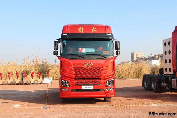 FAW Jiefang Qingdao JH6 Poids lourd Édition Zhizun Sud 550 ch 6X4(10 roues) Tracteur routier AMT automatique Extérieur (2) | 86Trucks