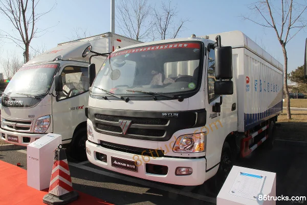 Foton Aumark 154 hp 4X2(6 wheels) garbage truck (Jinyinhu brand) Exterior (3) | 86Trucks