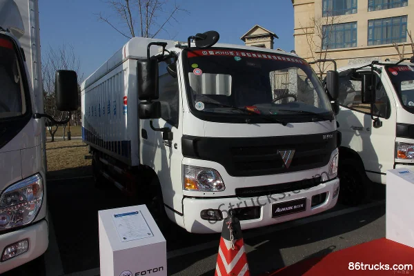 Foton Aumark 154 hp 4X2(6 wheels) garbage truck (Jinyinhu brand) Exterior (2) | 86Trucks