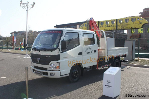 Foton Aumark 4X2(6 wheels) Truck Mounted Crane (2011 model) Exterior (3) | 86Trucks