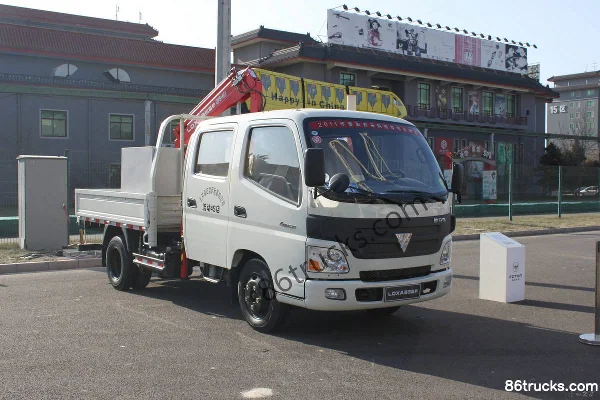 Foton Aumark 4X2(6 wheels) Truck Mounted Crane (2011 model) Exterior (2) | 86Trucks