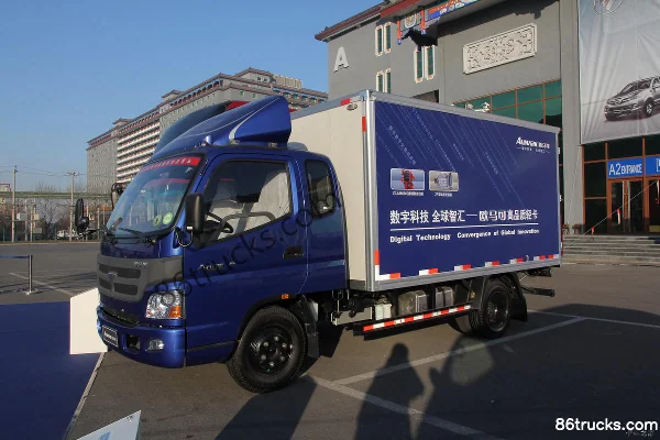 Foton Aumark 1 Series 131 hp 4X2(6 wheels) 3.735m Single Row Van Light Truck Exterior (3) | 86Trucks