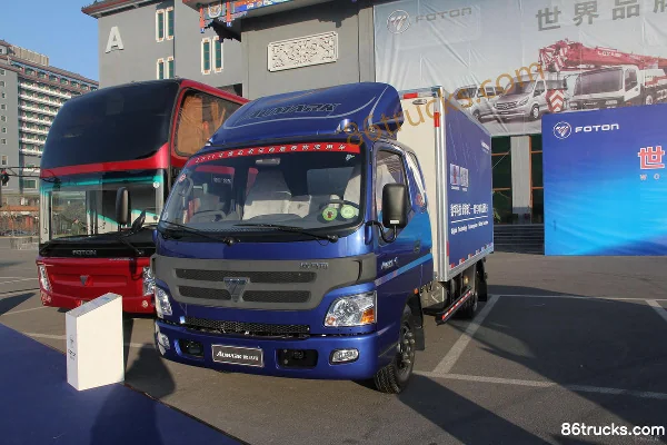 Foton Aumark 1 Series 131 hp 4X2(6 wheels) 3.735m Single Row Van Light Truck Exterior (2) | 86Trucks