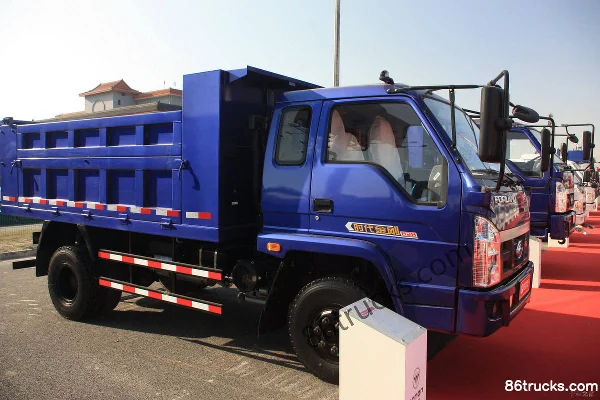 Foton Forland Jingang Light Truck 115 hp 4X2(6 wheels) 3.8m dump truck Exterior (2) | 86Trucks