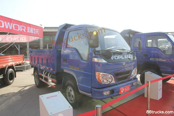 Foton Forland Jingang Light Truck 93 hp 4X2(6 wheels) 3.02m dump truck Exterior (3) | 86Trucks
