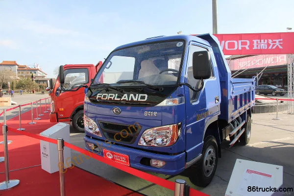 Foton Forland Jingang Light Truck 93 hp 4X2(6 wheels) 3.02m dump truck Exterior (2) | 86Trucks