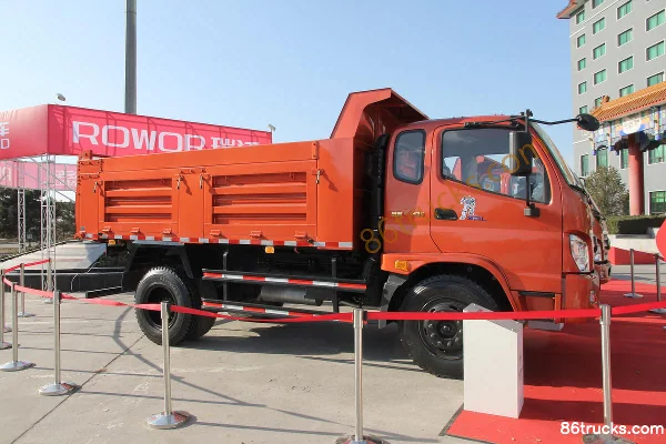 Foton Forland Sai'ao Light Truck 130 hp 4X2(6 wheels) 4.2m dump truck Exterior (3) | 86Trucks