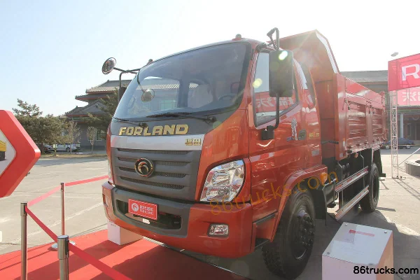 Foton Forland Sai'ao Light Truck 130 hp 4X2(6 wheels) 4.2m dump truck Exterior (2) | 86Trucks