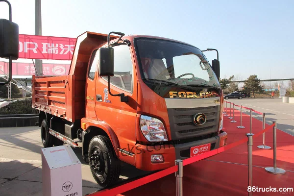 Foton Forland Sai'ao Light Truck 120 hp 4X2(6 wheels) 4m dump truck Exterior (2) | 86Trucks