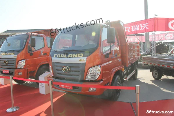 Foton Forland Forland Saiao Light Truck Dump Trucks