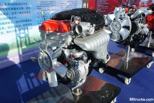 Foton BJ486EQV4 129 ch 2 L China IV moteur essence Extérieur (2) | 86Trucks