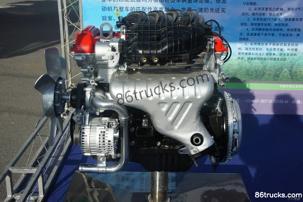 Foton BJ486EQV4 129 hp 2L China IV Gasoline Engine Exterior