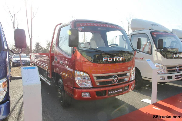 Foton Aoling TX 103hp 4X2(6 wheels) 4.23m Single-row Stake Light Truck Exterior (2) | 86Trucks