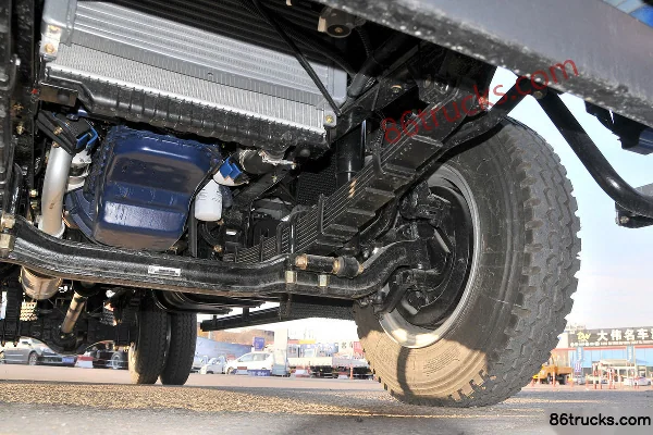 Feidi D3 Series 130 hp 4X2(6 wheels) 5.7m Semi-row Light Truck (Yangchai) Chassis (3) | 86Trucks