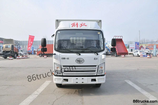 FAW Jiefang Hu VR 88 ch 4X2(6 roues) camion léger fourgon simple cabine 3,7 m Extérieur (2) | 86Trucks