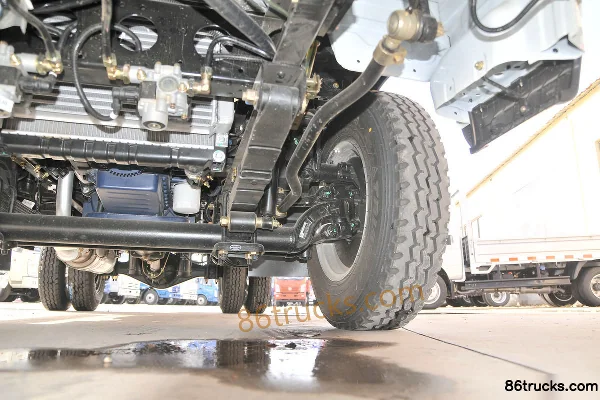 Feidi série X1 camion benne 95 ch 4X2(6 roues) 3,48 m Châssis (3) | 86Trucks