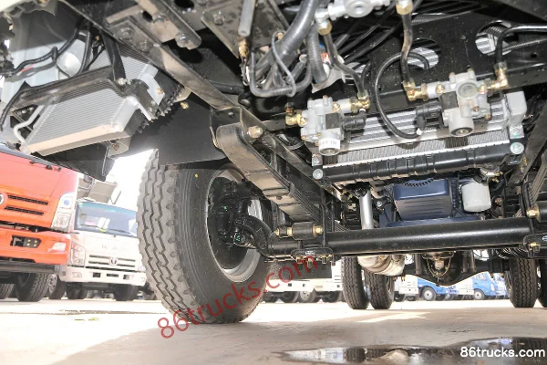 Feidi série X1 camion benne 95 ch 4X2(6 roues) 3,48 m Châssis (2) | 86Trucks