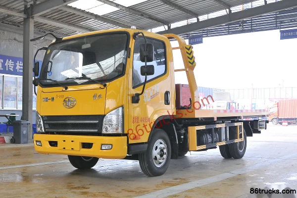 FAW Jiefang Hu V 110hp 4X2(6 wheels) Wrecker (Chusheng Brand) Exterior (3) | 86Trucks