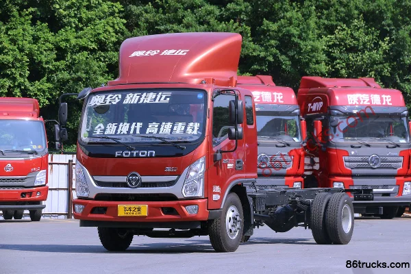Foton Auling New Jieyun 156hp 4X2(6 wheels) 3.8m half-row van light truck Exterior (3) | 86Trucks