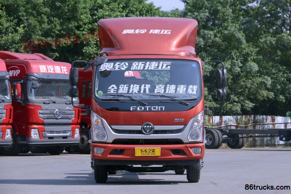 Foton Auling New Jieyun 156hp 4X2(6 wheels) 3.8m half-row van light truck Exterior (2) | 86Trucks