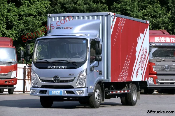 Foton Ollin Siyun 120 ch 4X2(6 roues) camion fourgon à cabine simple 4,14 m (China VI) Extérieur (3) | 86Trucks