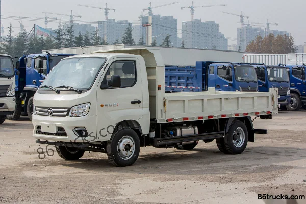 Foton Petit King Kong I 88 ch 4X2(6 roues) 2,8 m camion benne Extérieur (3) | 86Trucks