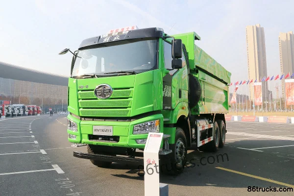 FAW Jiefang Nouveau J6P Poids lourd 440 ch 6X4(10 roues) Camion benne à déblais 5,6 m LNG (China VI) Extérieur (2) | 86Trucks