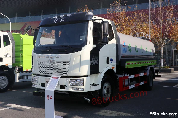 FAW Jiefang J6L 220 ch 4X2(6 roues) camion citerne d'arrosage (marque Chengliwei) Extérieur (3) | 86Trucks