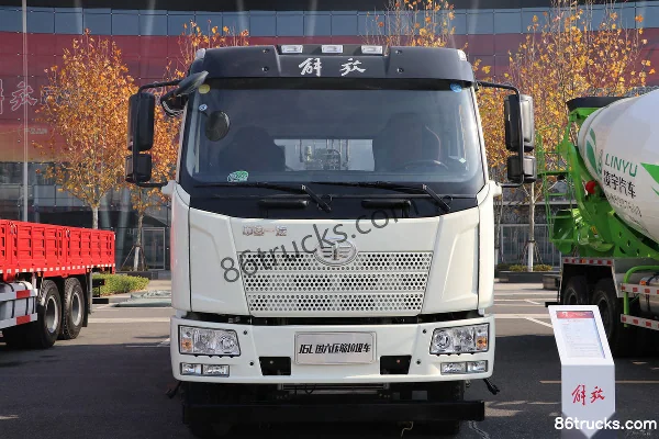 FAW Jiefang J6L 220 hp 4X2(6 wheels) Compressed Garbage Truck (Sanli Brand) Exterior (2) | 86Trucks